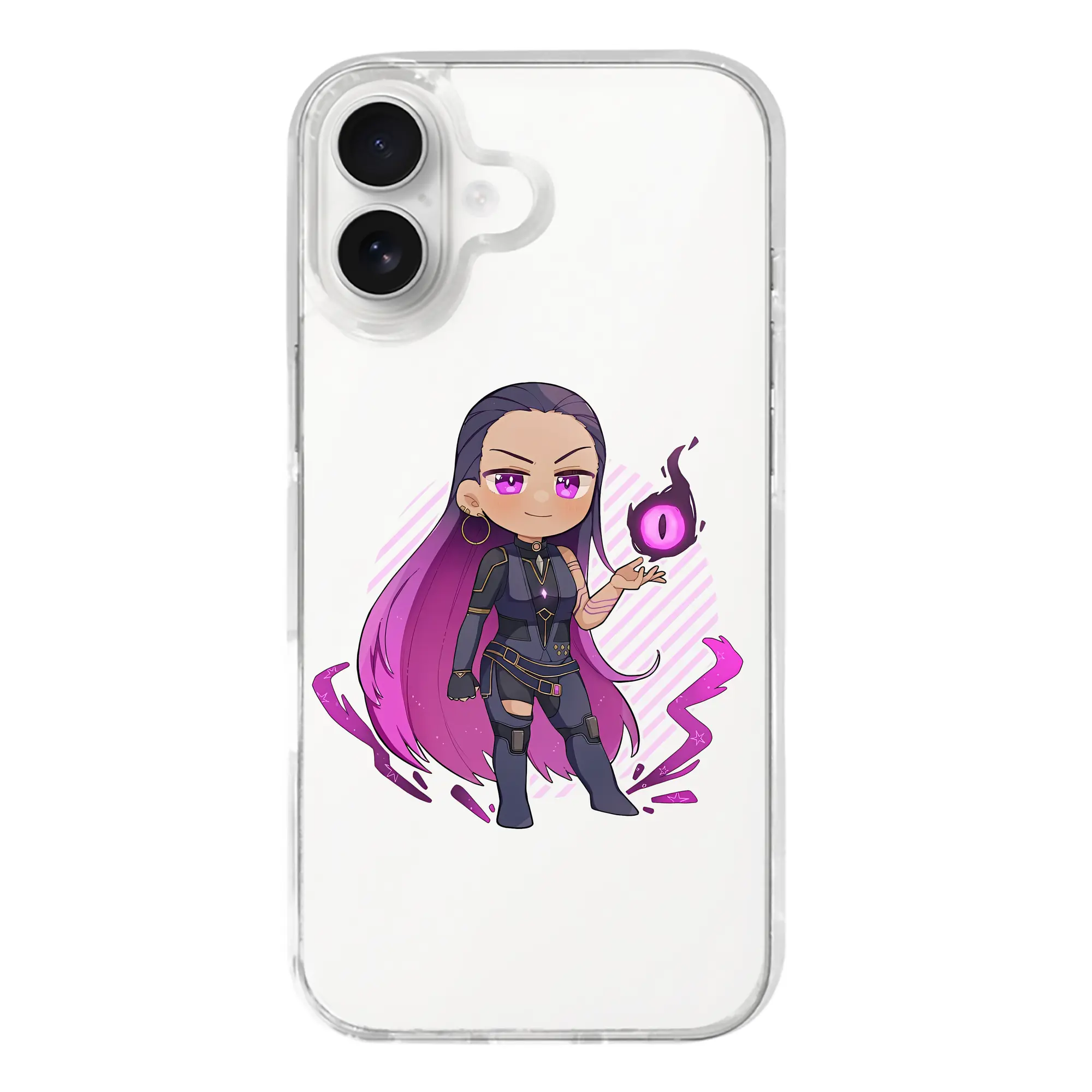 VALORANT グッズ,レイナ - iPhone 17シリーズ 透明スマホケース – 薄型・耐衝撃・精密フィット保護カバー